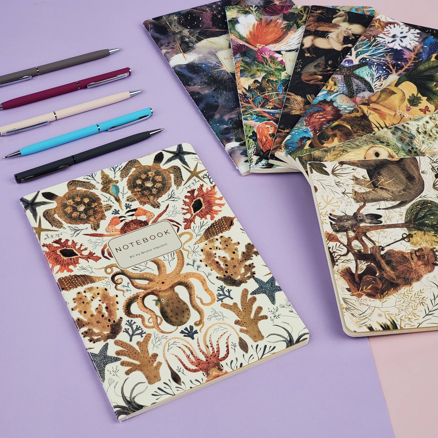 Deep Sea Flora & Fauna Notebook