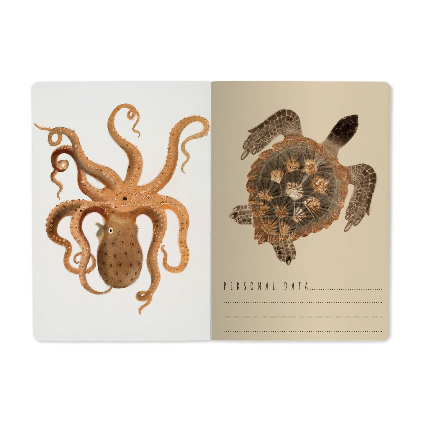 Deep Sea Flora & Fauna Notebook