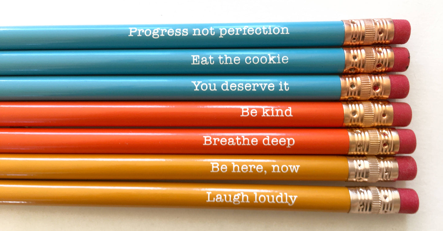 'Note to Self' Pencil Set