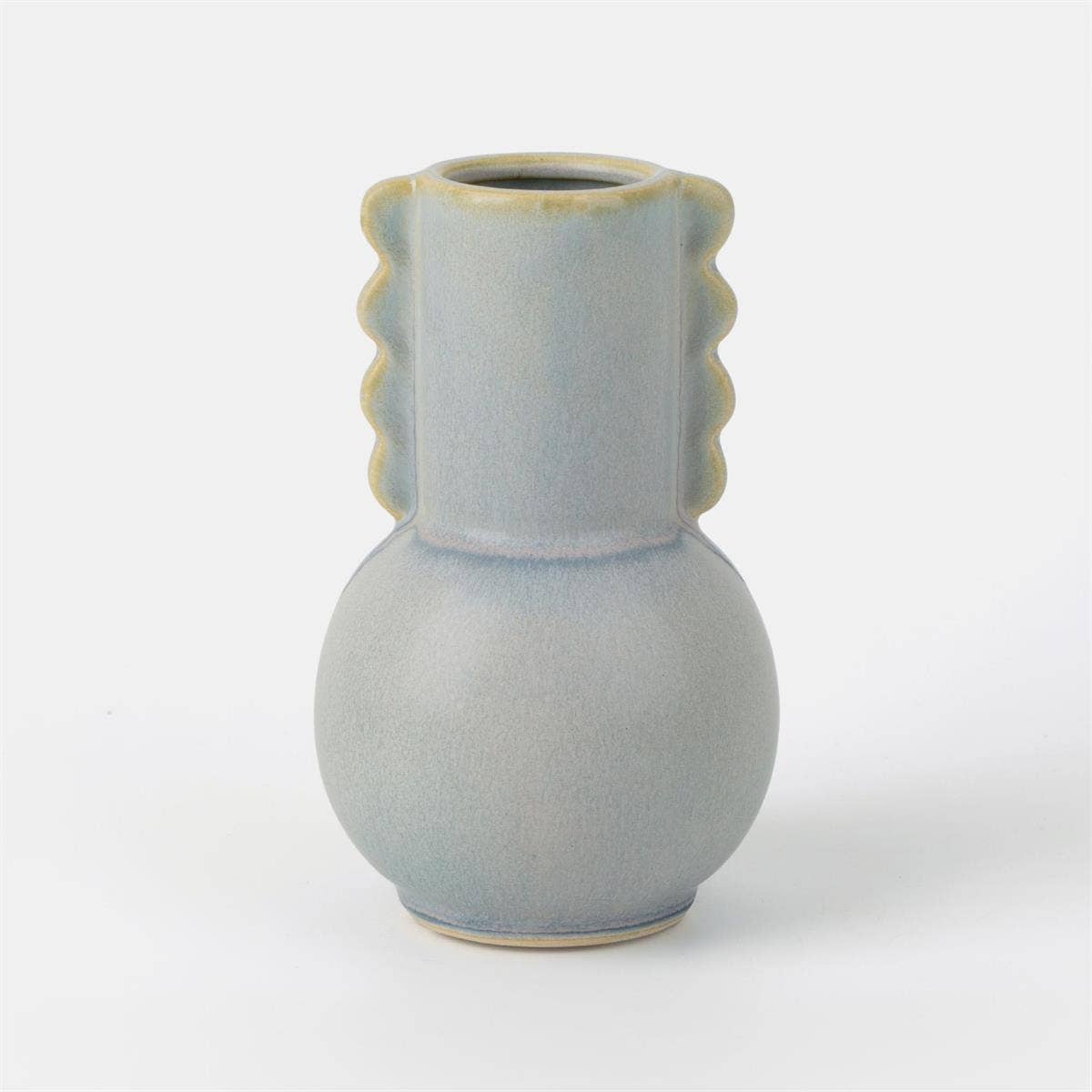 Ceramic Wiggle Edge Vase