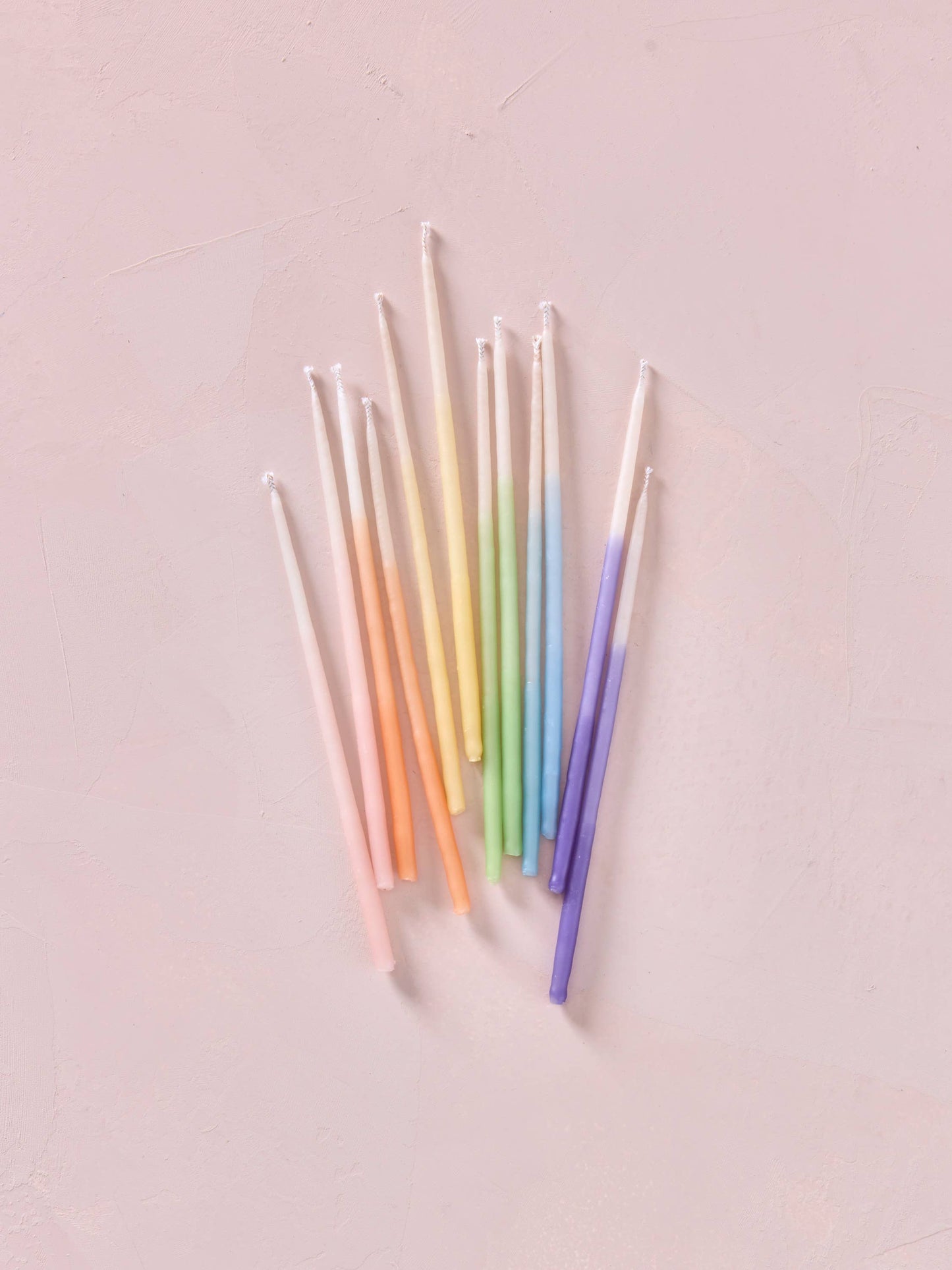 Hand-dipped Pure Beeswax Birthday Candles | Tall