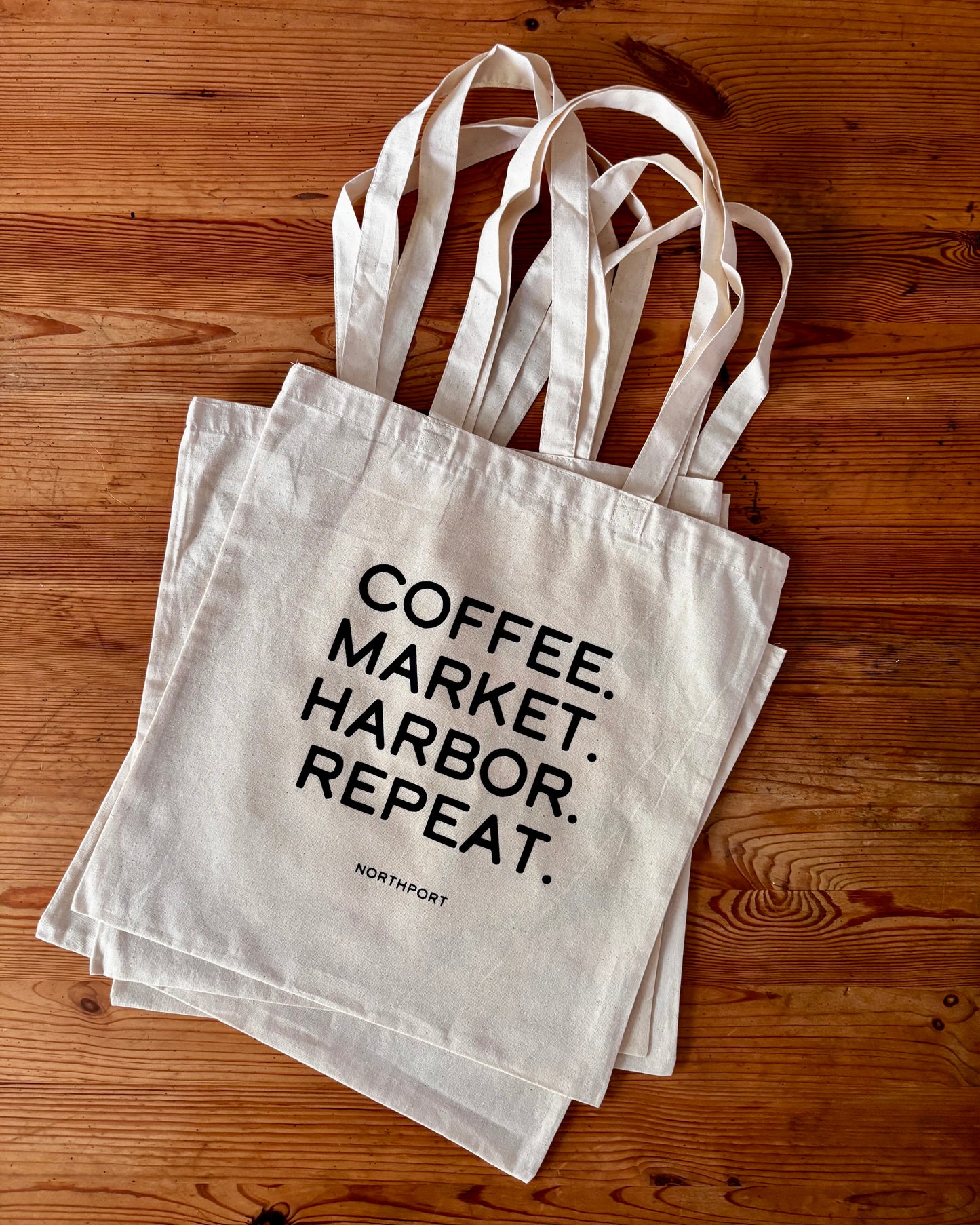 Coffee. Market. Harbor. Repeat.