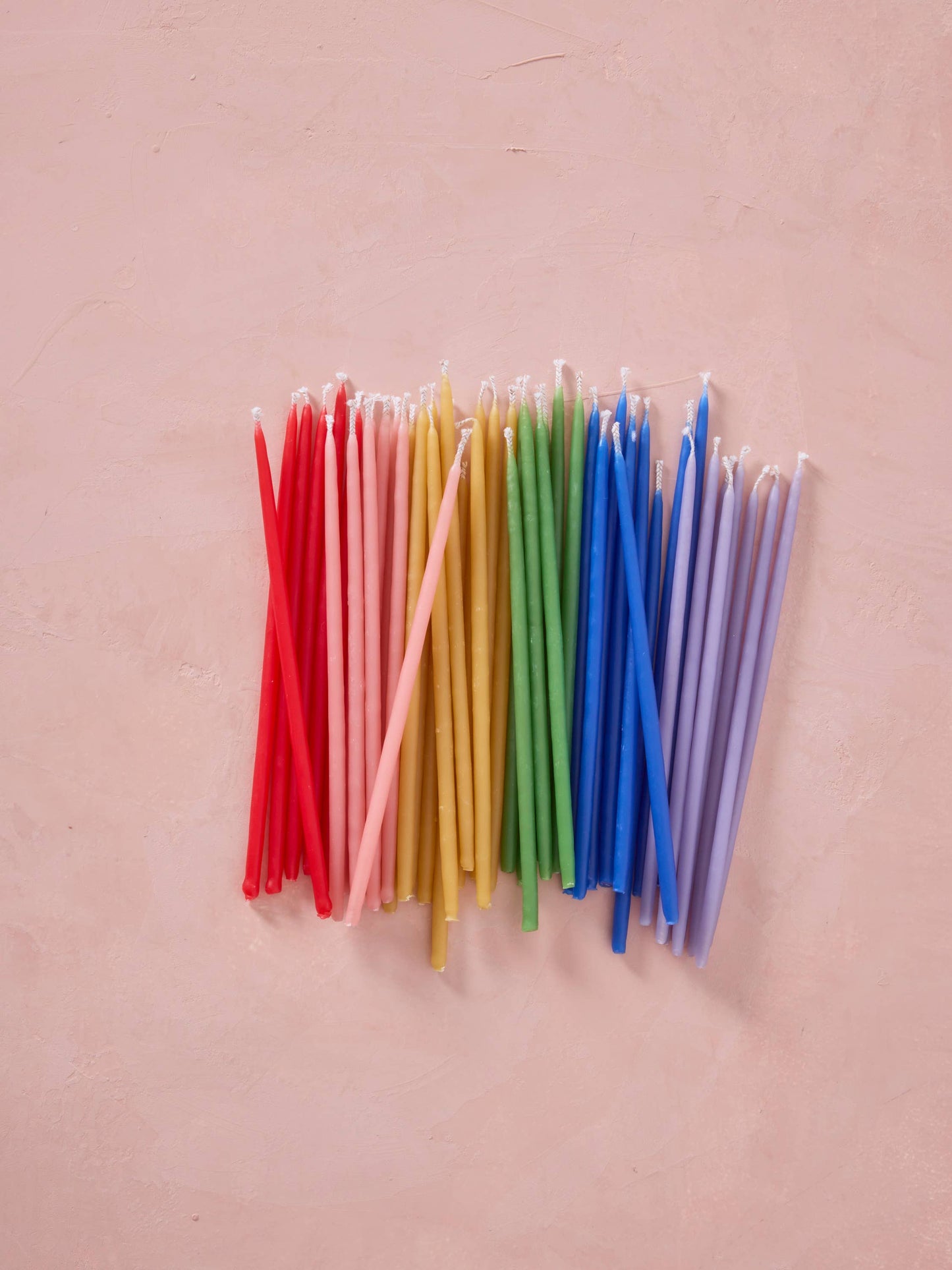 Hand-dipped Pure Beeswax Birthday Candles | Tall