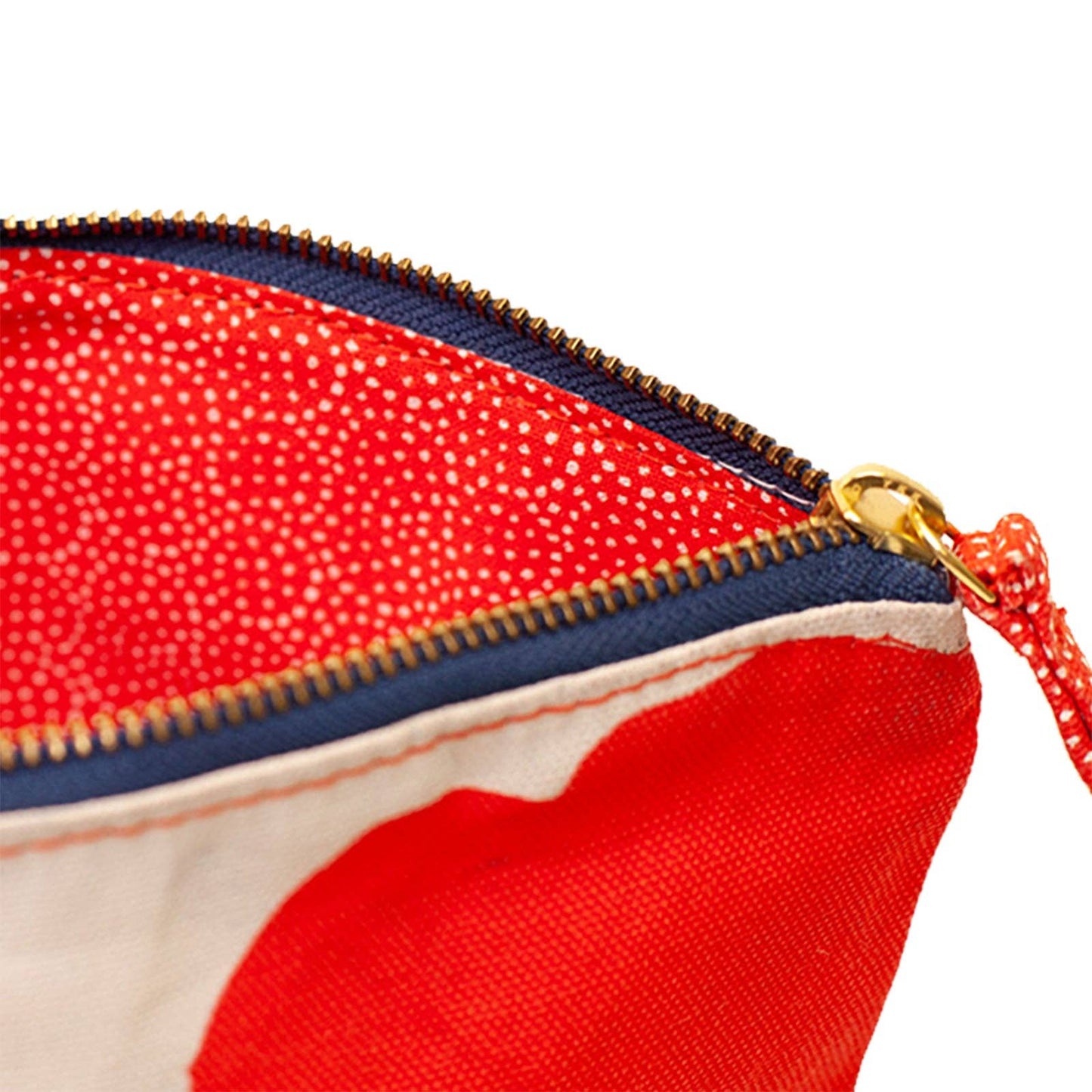 Poppies Relaxed Canvas Pouch