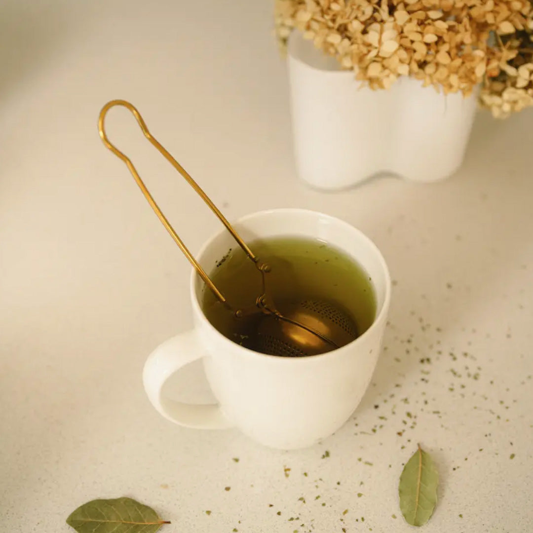 Brass Tea Strainer / Infuser