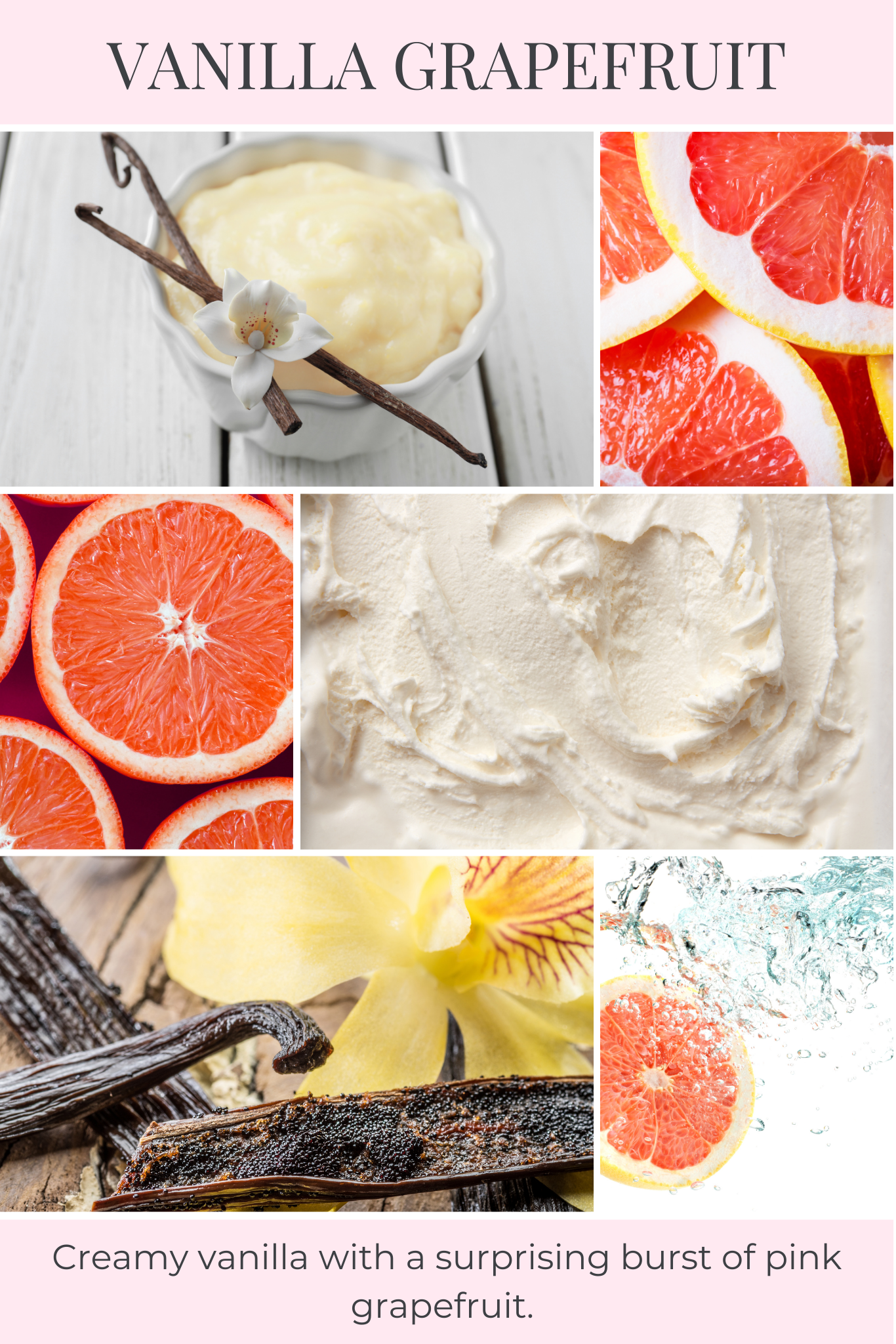 Vanilla Grapefruit Reed Diffuser