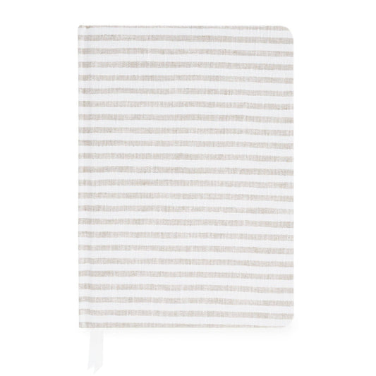 Tailored Journal – Flax Stripe Hardcover