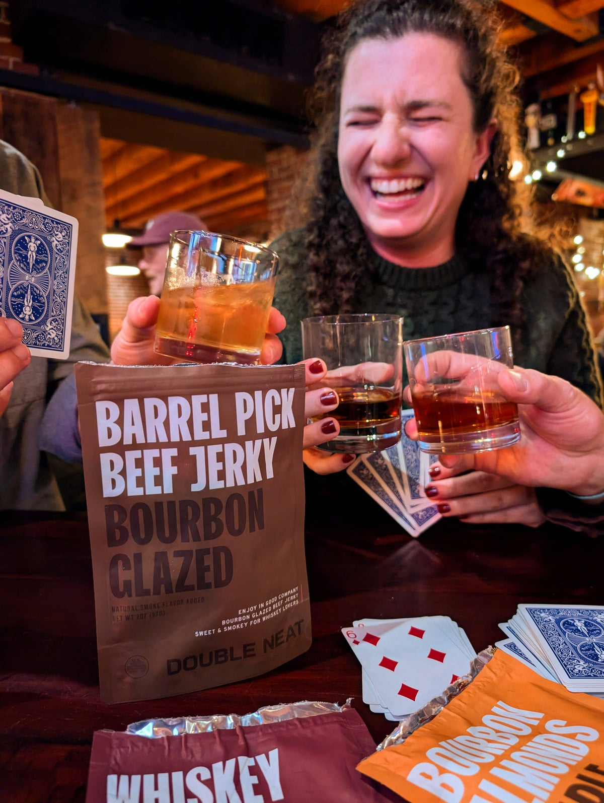 Bourbon-Glazed Beef Jerky
