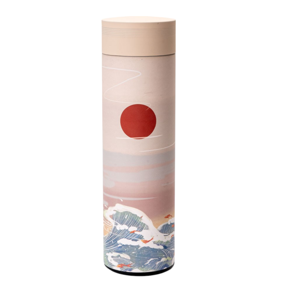 Red Sun Vacuum Insulated Thermos Flask