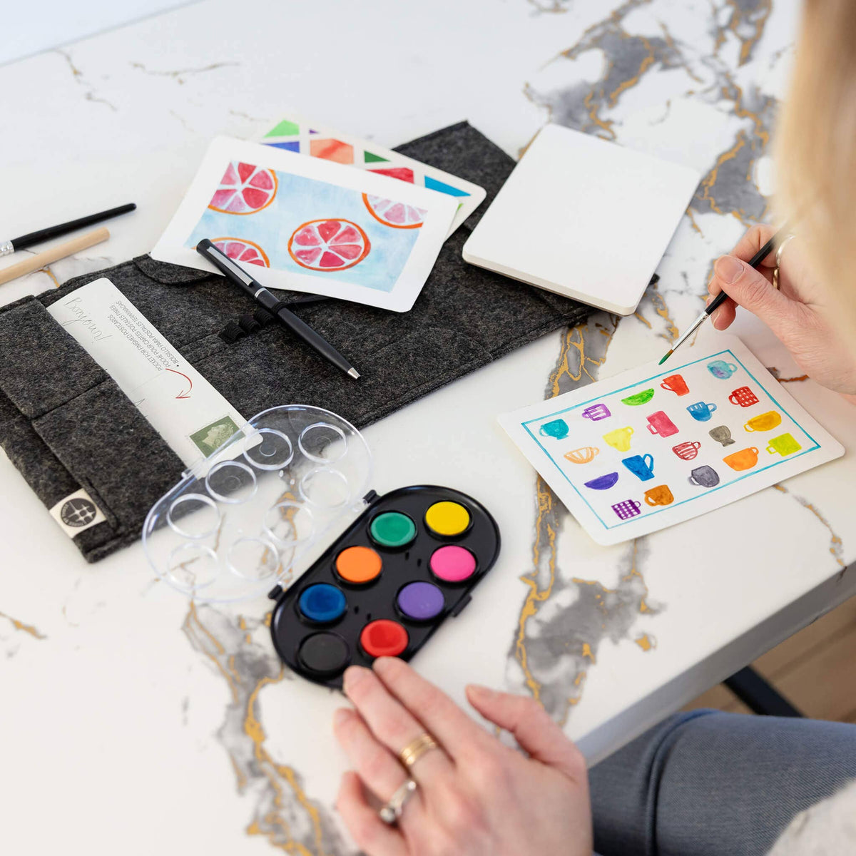 Travel Watercolor Set