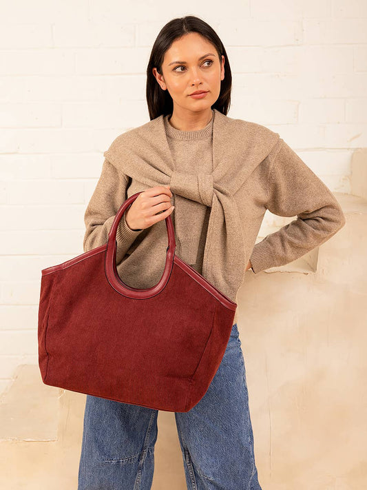 Jules Corduroy Tote