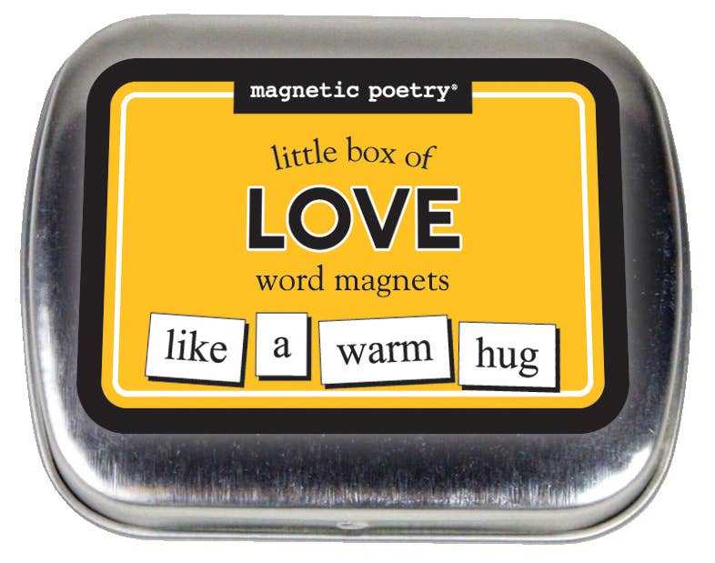 Little Box of Words Magnetic Poetry Kit