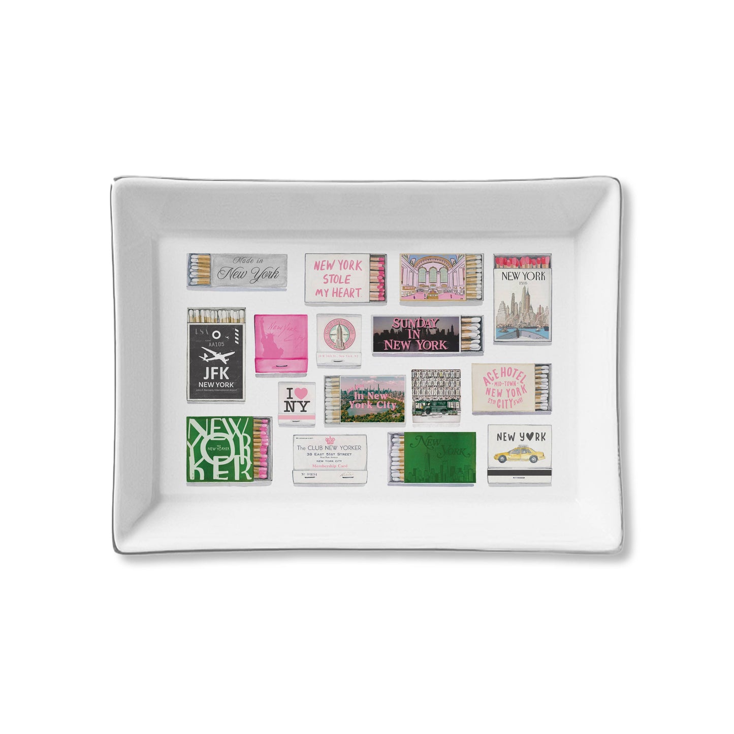 Ceramic Trinket Tray | NYC Matches
