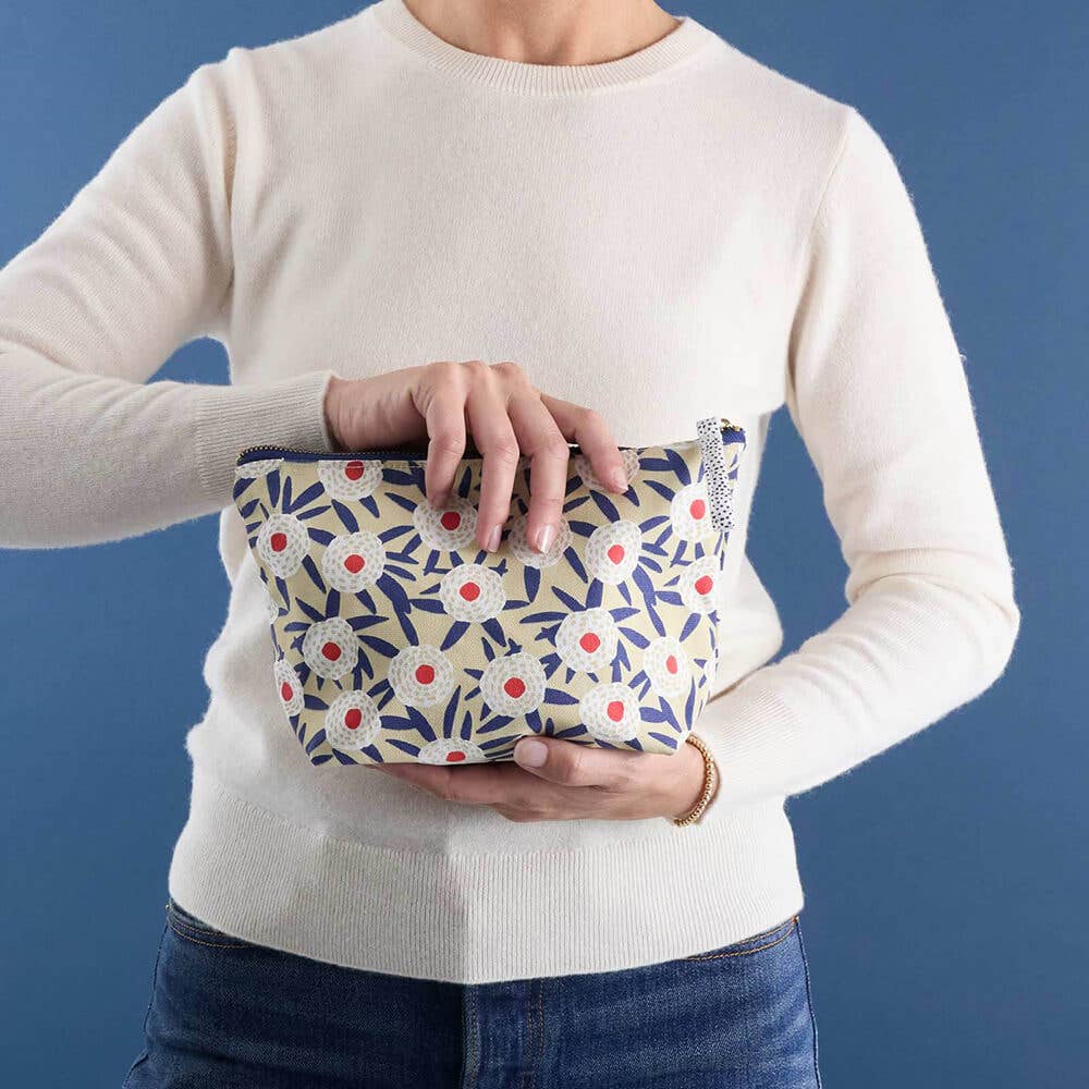 Buttercup Blooms Canvas Pouch