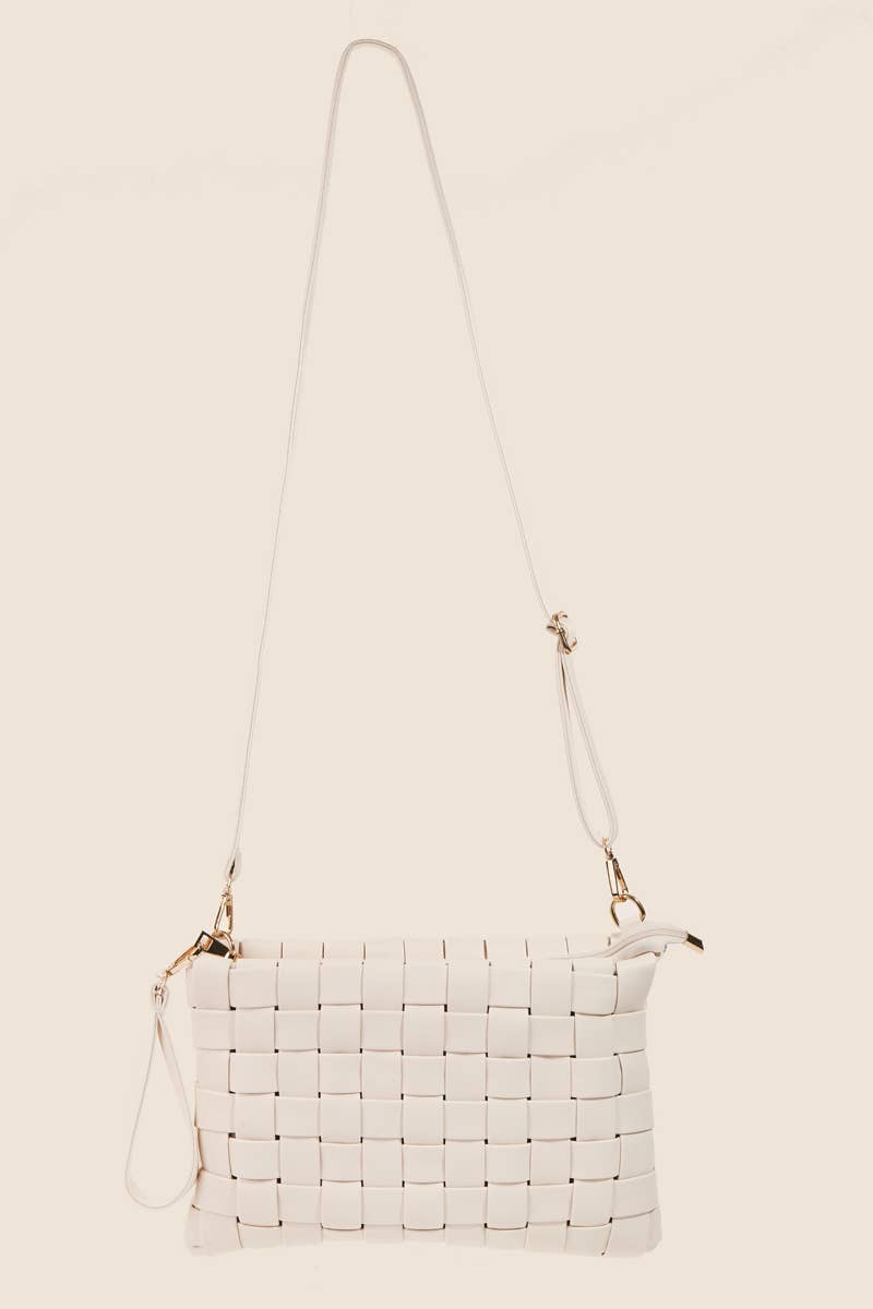 Laurel Woven Convertible Clutch