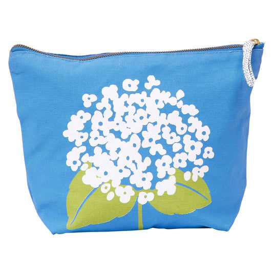 Sola Hydrangea Large Canvas Pouch