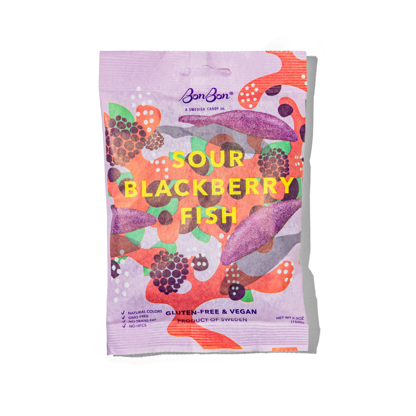 Sour Blackberry Fish – Swedish Candy