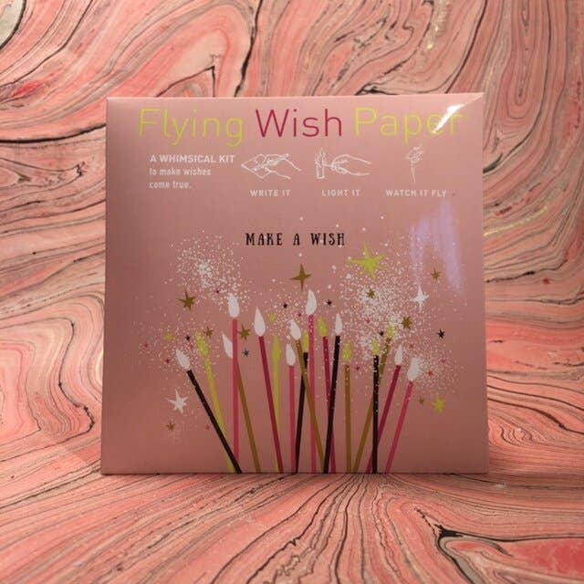 MAKE A WISH BIRTHDAY / Wish-Making Kit / 15 WISHING PAPERS™