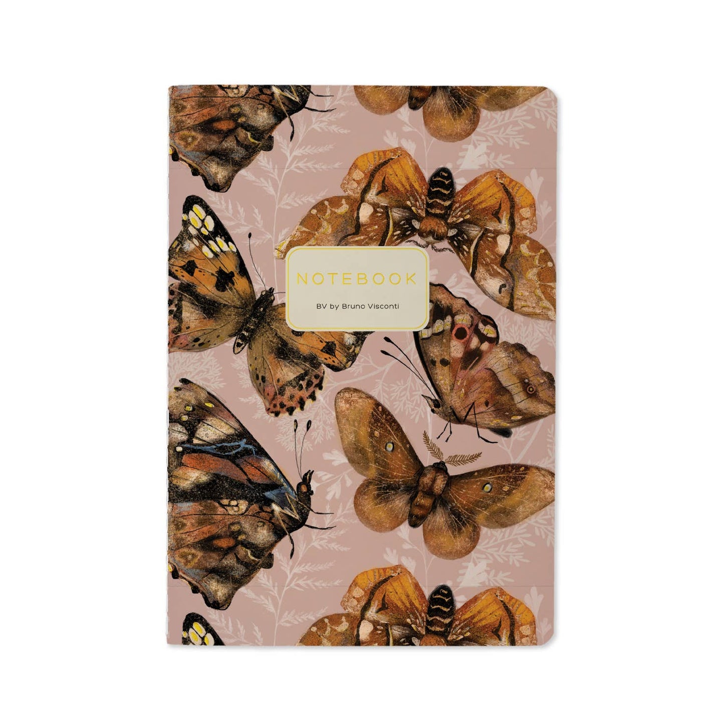 Butterflies on Blush Notebook