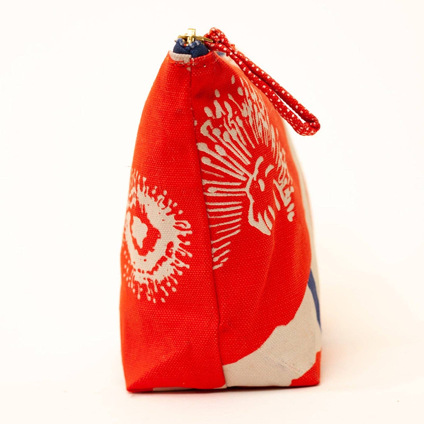 Poppies Relaxed Canvas Pouch