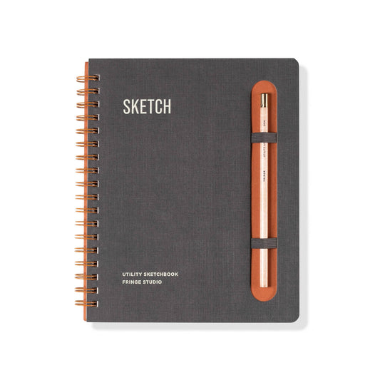 Spiral Sketchbook with Pencil