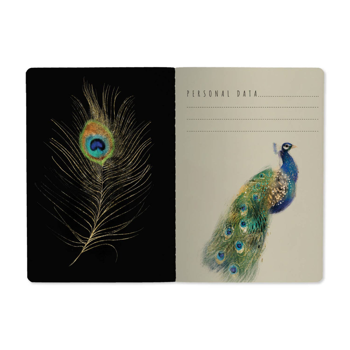 Magic Peacock Notebook
