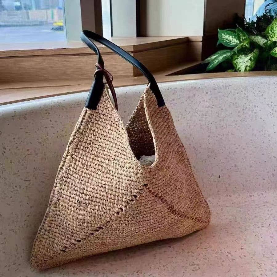 Capri Straw Tote