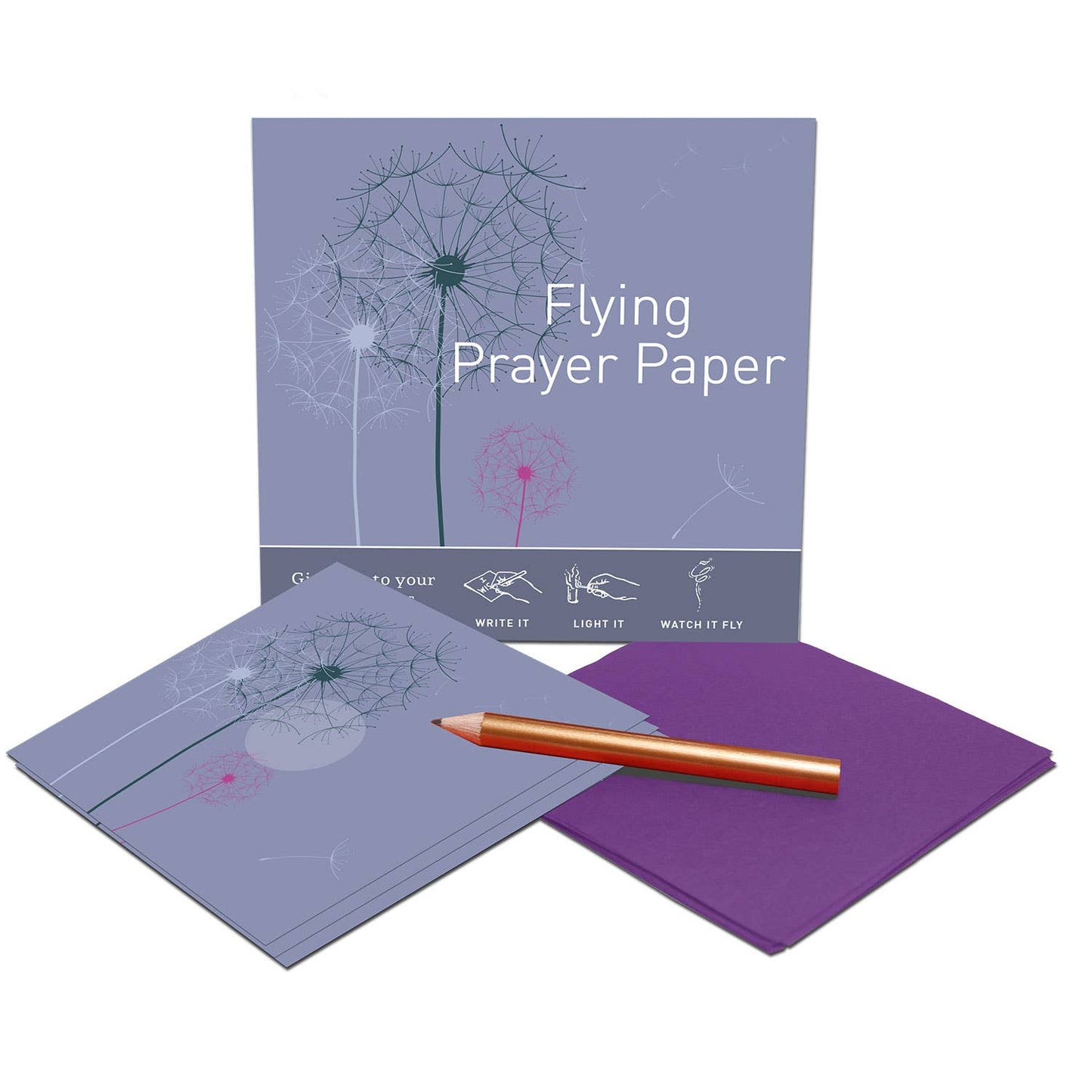 DANDELION PRAYER / Mini / 15 Ritual WISH PAPER™ +Accessories