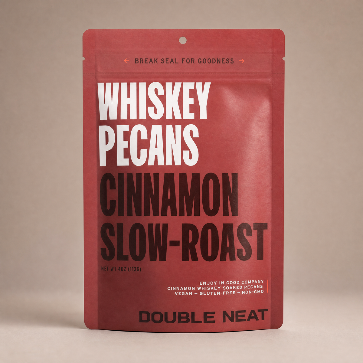 Whiskey Cinnamon Candied Pecans