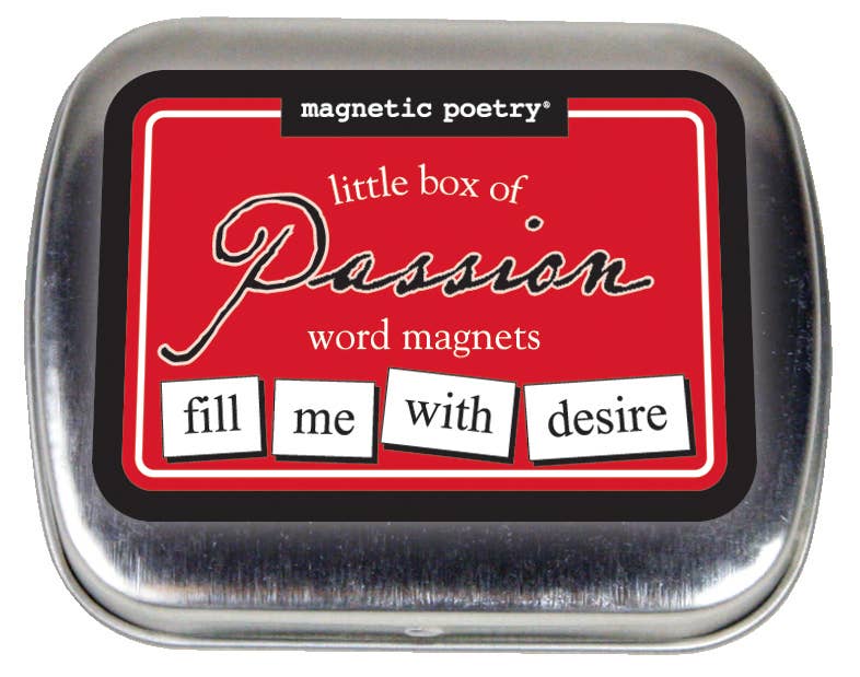 Little Box of Words Magnetic Poetry Kit
