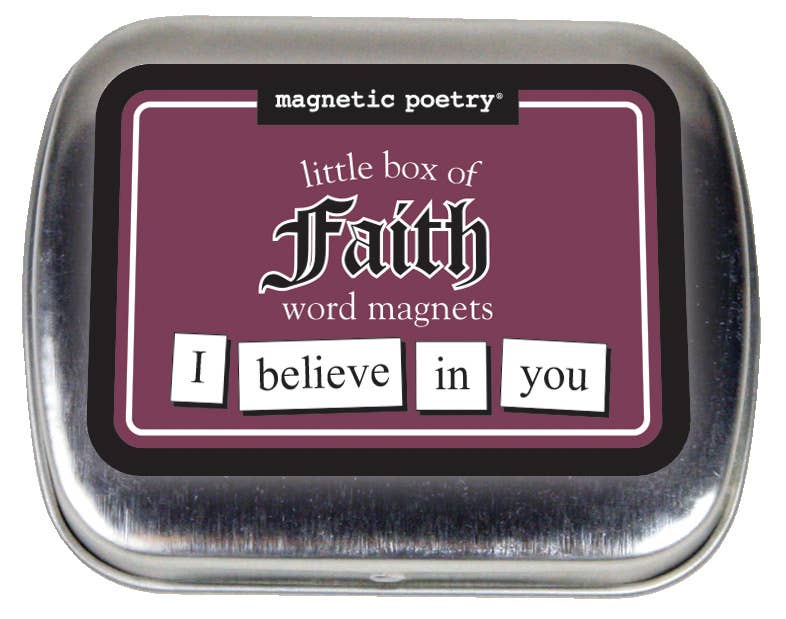 Little Box of Words Magnetic Poetry Kit