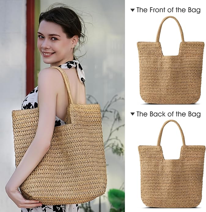 Barcelona Woven Tote