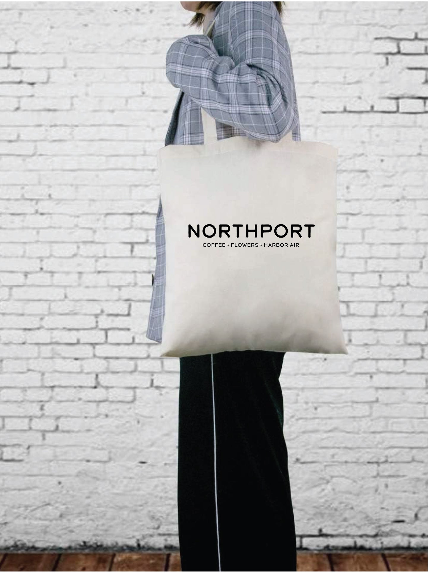 Northport Tote | Coffee • Flowers • Harbor Air