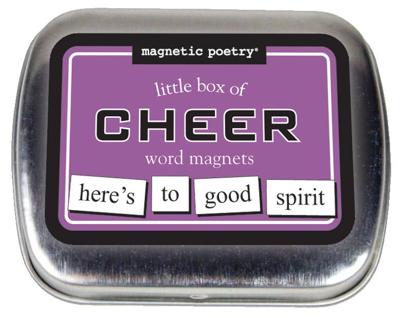 Little Box of Words Magnetic Poetry Kit