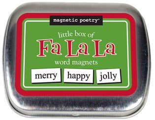 Little Box of Words Magnetic Poetry Kit
