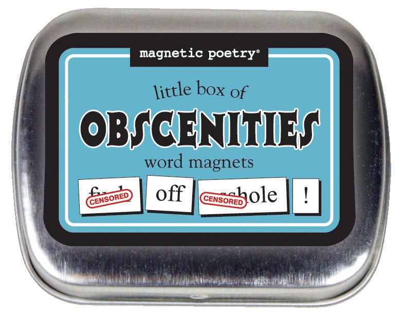 Little Box of Words Magnetic Poetry Kit