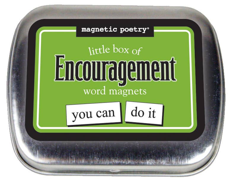 Little Box of Words Magnetic Poetry Kit