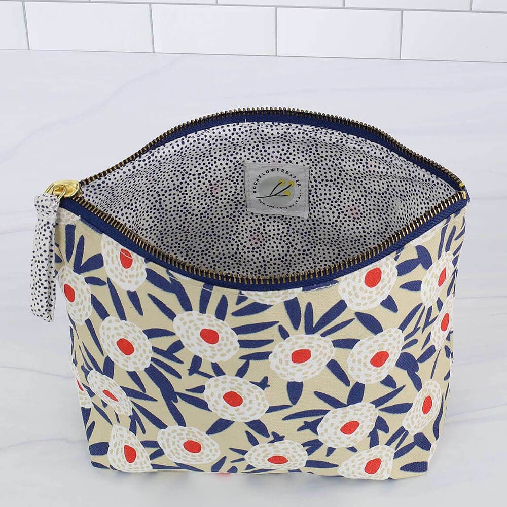 Buttercup Blooms Canvas Pouch