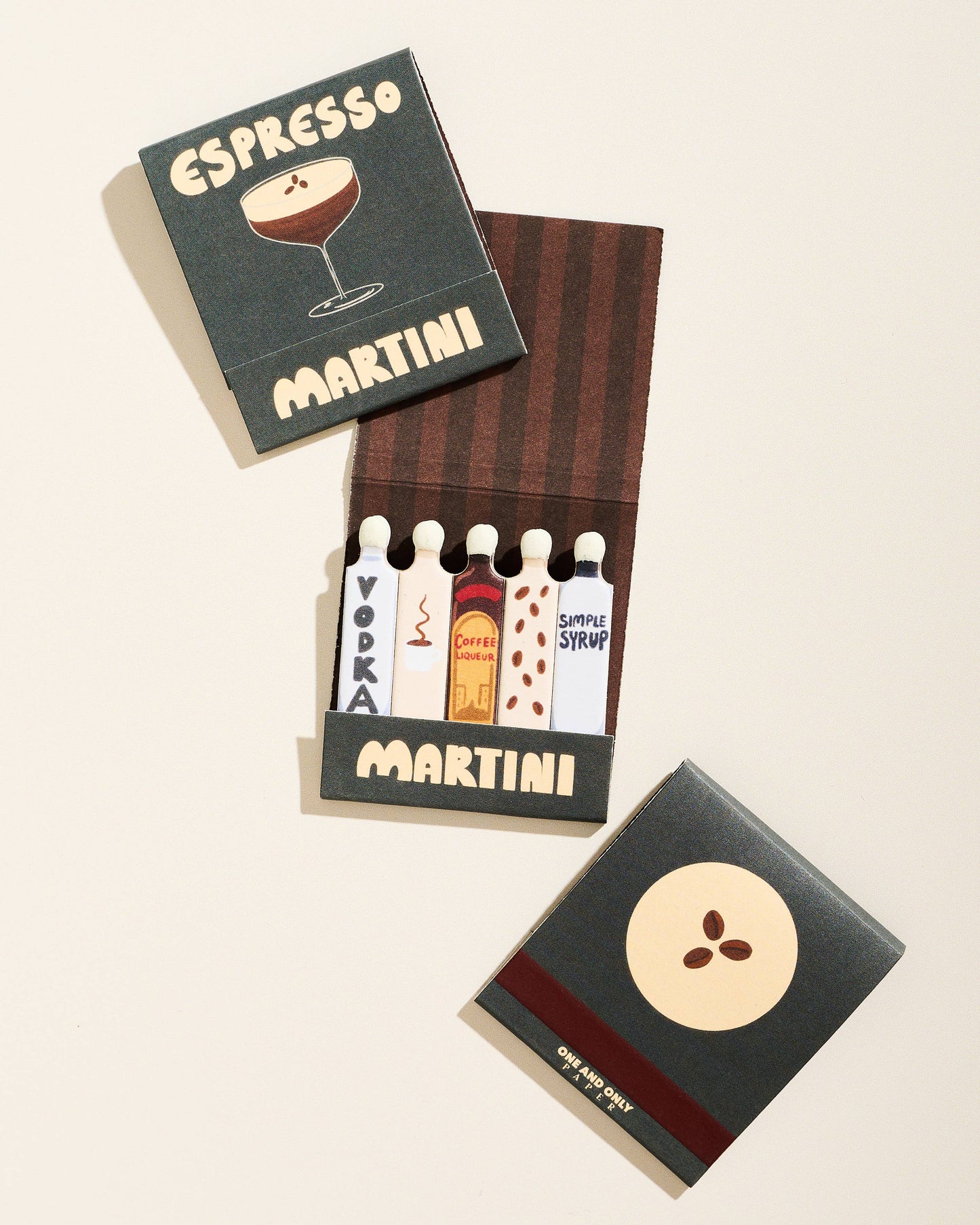 Espresso Martini Printed Matchbook