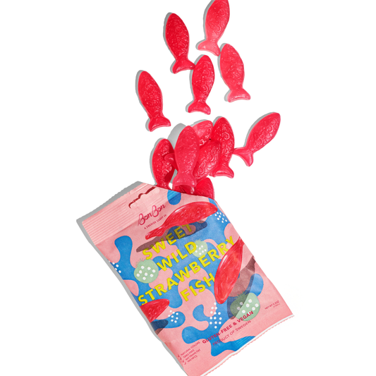 Sweet Wild Strawberry Fish – Swedish Candy