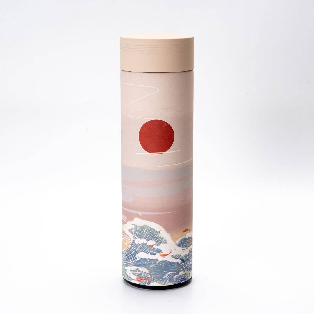 Red Sun Vacuum Insulated Thermos Flask