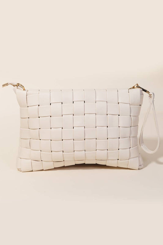 Laurel Woven Convertible Clutch