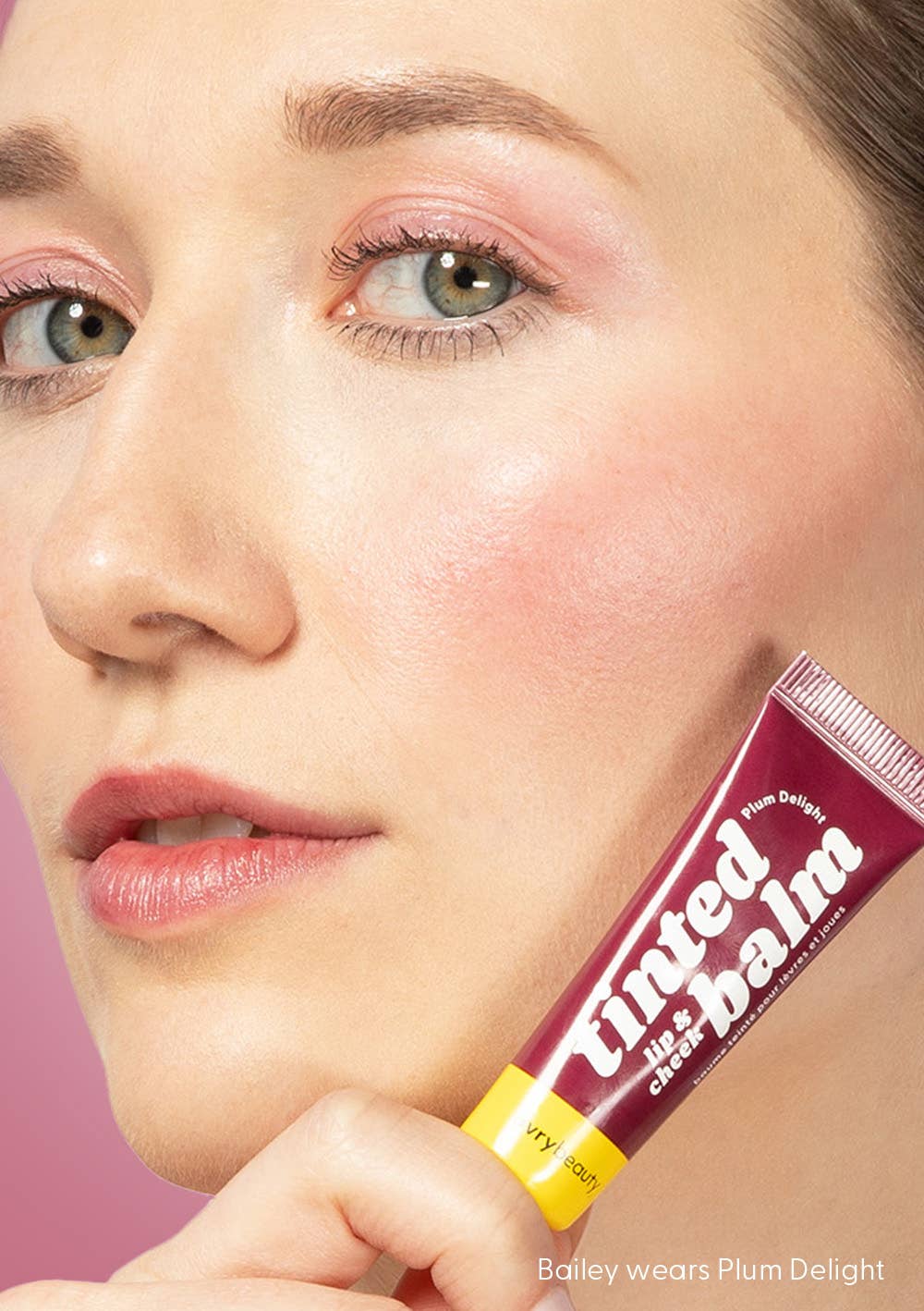 Lip & Cheek Tinted Balm - Plum Delight