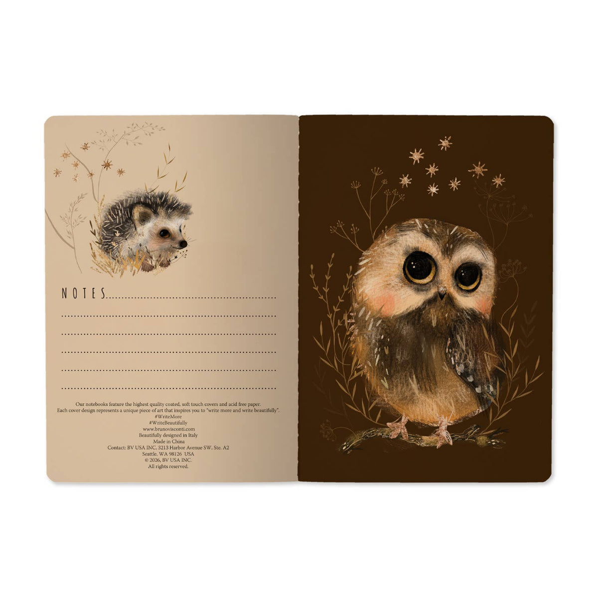 Little Woodland Friends Notebook