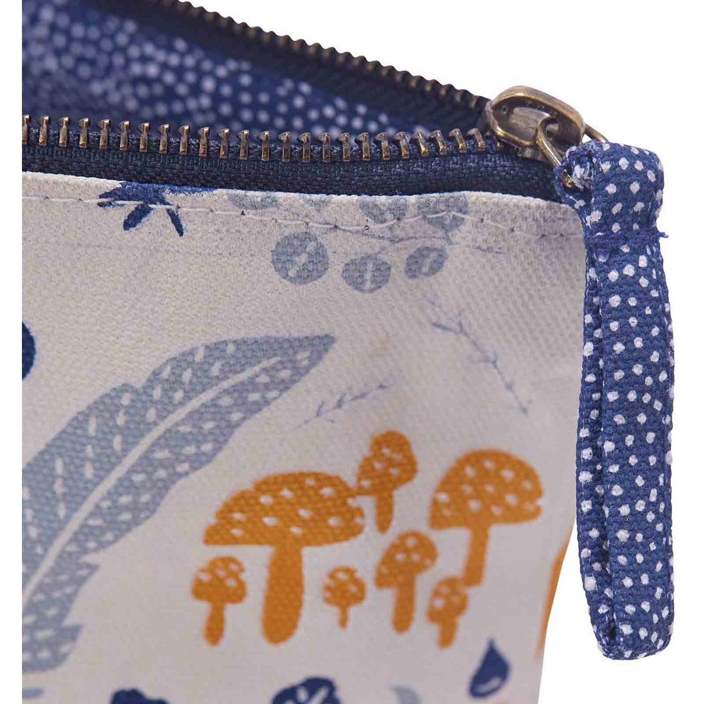 Fox and Feathers Pouch