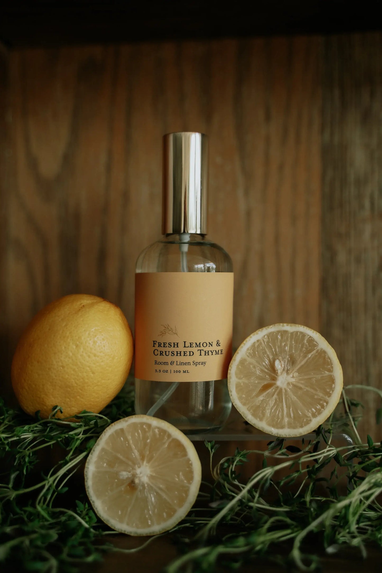 Fresh Lemon & Crushed Thyme Room & Linen Spray
