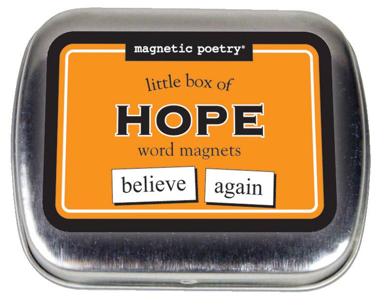 Little Box of Words Magnetic Poetry Kit
