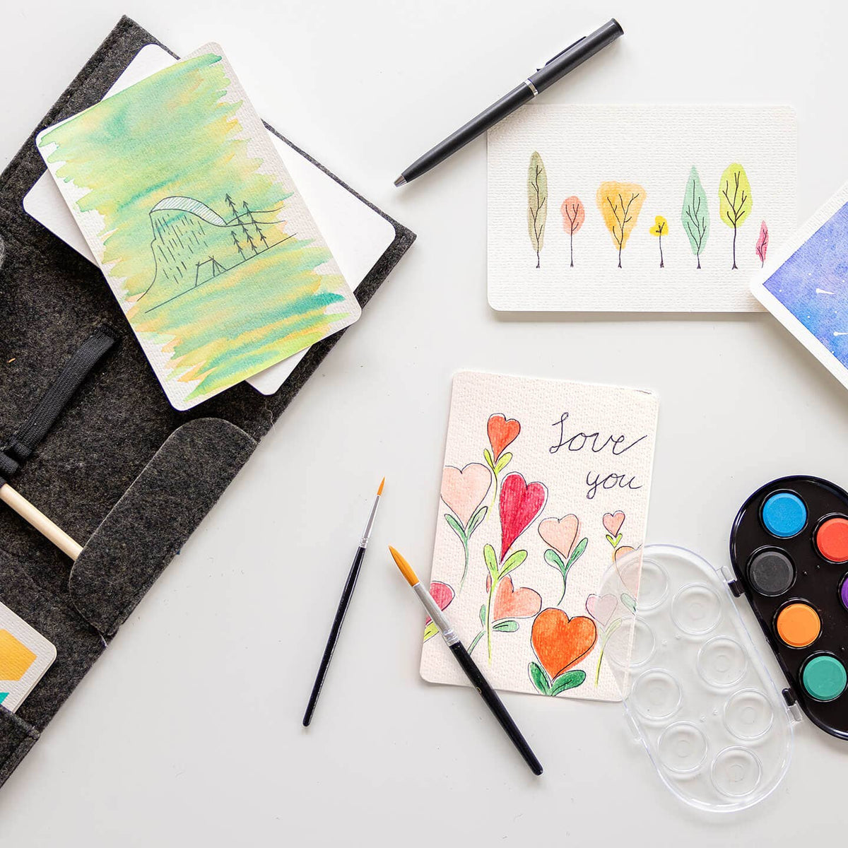 Travel Watercolor Set